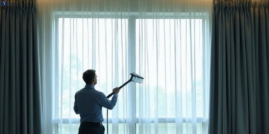 Commercial curtain stain removal service southbank-vic hotels offices restaurants